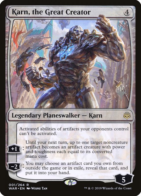 Karn, the Great Creator [Promo Foil]