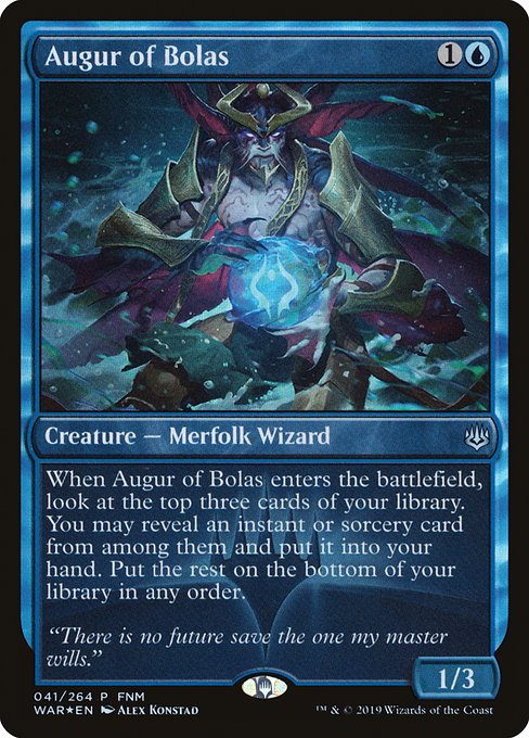 Augur of Bolas [Foil]