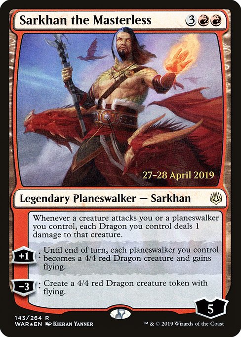 Sarkhan the Masterless [Foil]