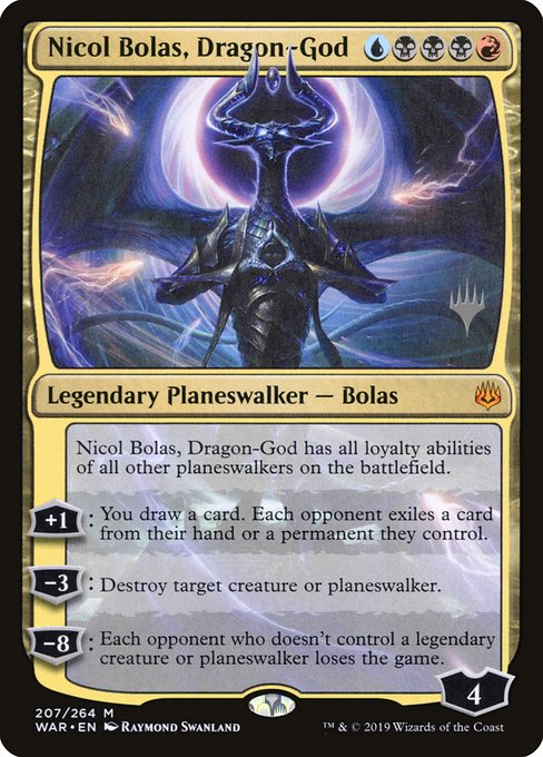 Nicol Bolas, Dragon-God [Promo Foil]