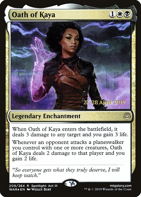 Oath of Kaya [Foil]