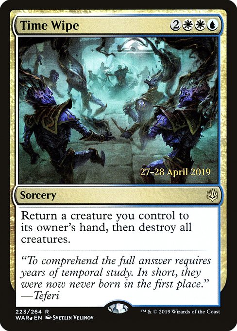 Time Wipe [Foil]