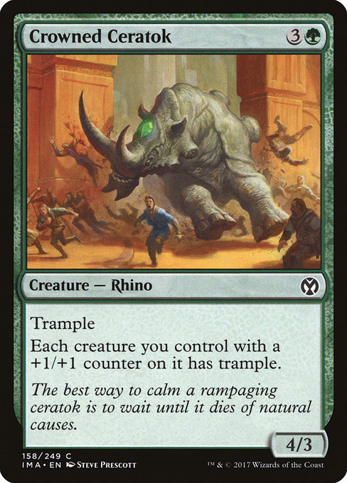 Crowned Ceratok [Foil]
