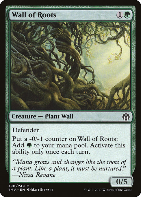 Wall of Roots [Foil]
