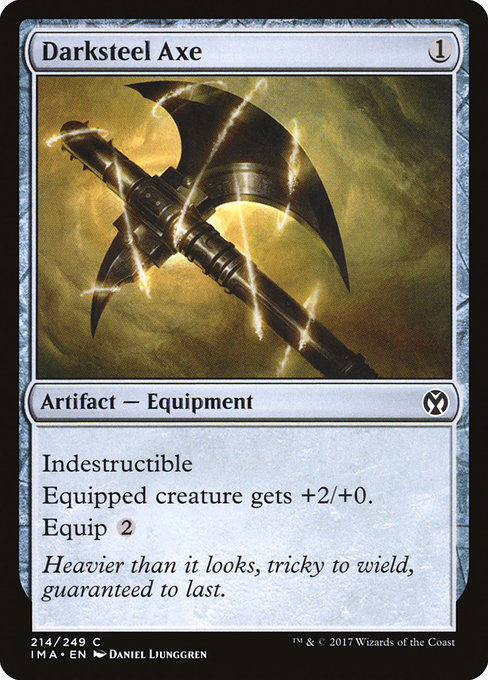 Darksteel Axe [Foil]