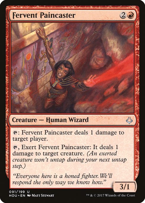 Fervent Paincaster [Foil]