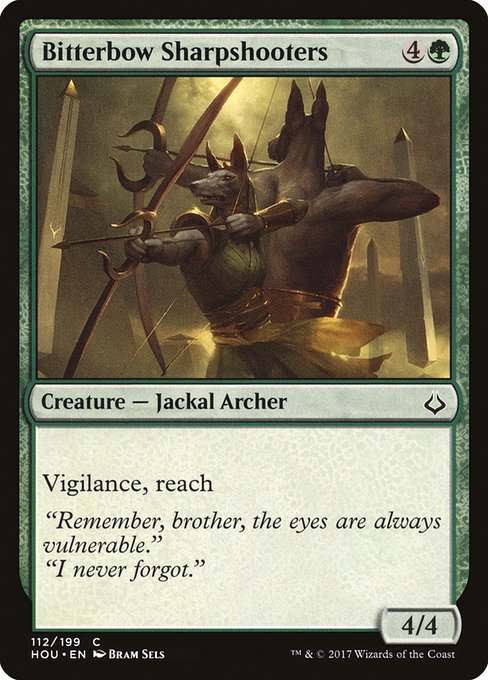 Bitterbow Sharpshooters [Foil]