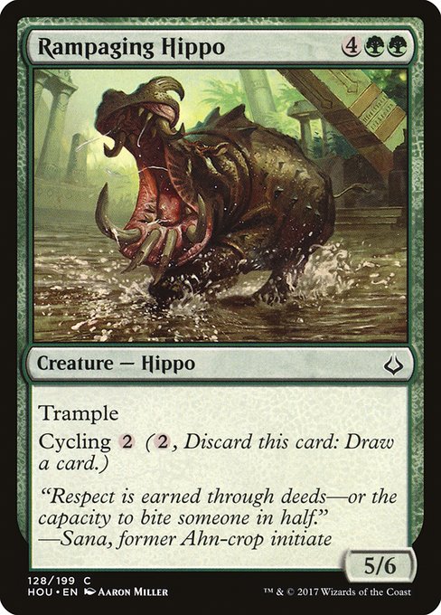 Rampaging Hippo [Foil]
