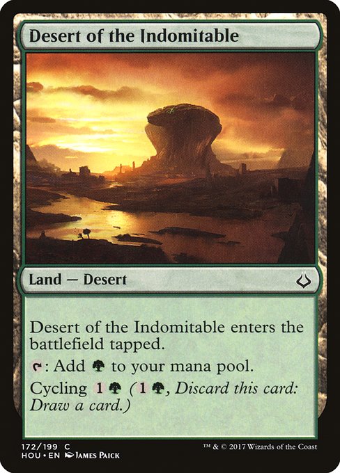 Desert of the Indomitable [Foil]