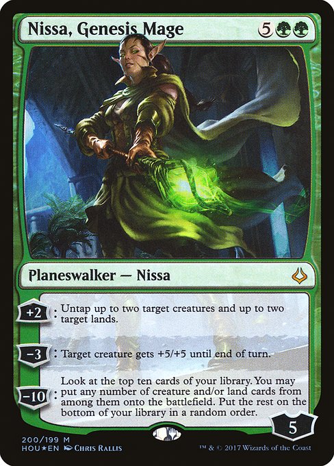 Nissa, Genesis Mage [Foil]