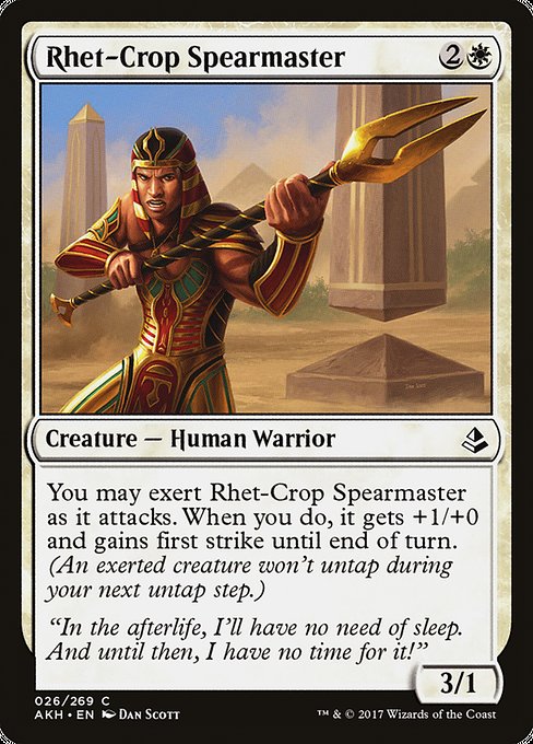 Rhet-Crop Spearmaster [Foil]