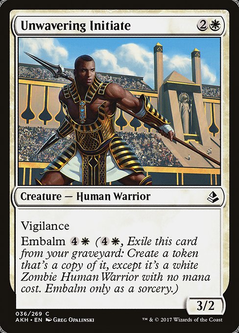 Unwavering Initiate [Foil]