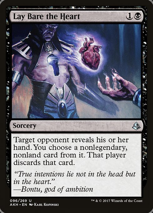 Lay Bare the Heart [Foil]