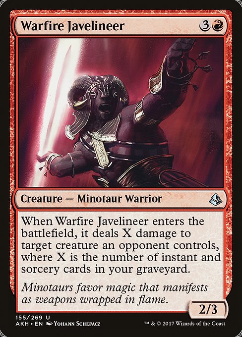 Warfire Javelineer [Foil]