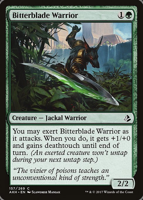 Bitterblade Warrior [Foil]