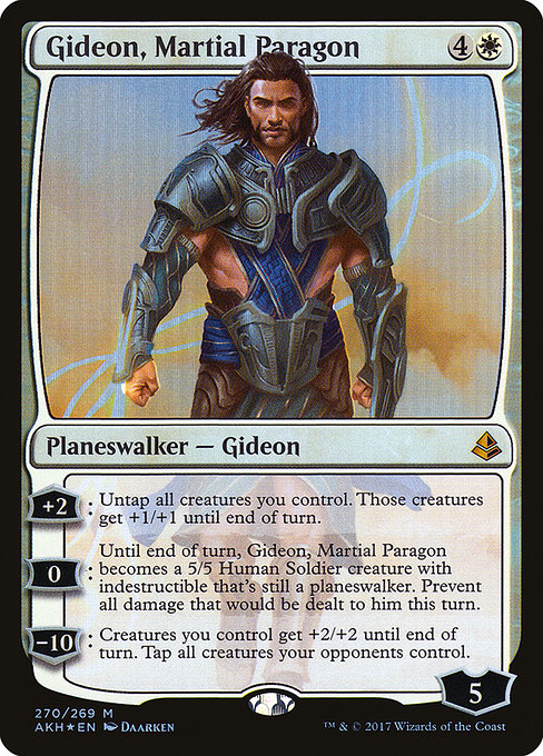 Gideon, Martial Paragon [Foil]