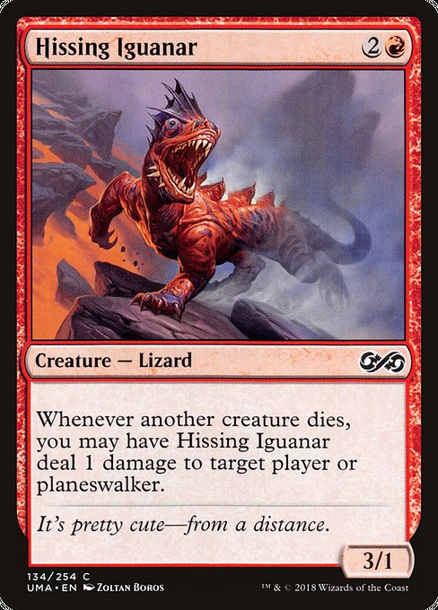 Hissing Iguanar [Foil]