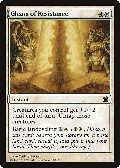 Gleam of Resistance [Foil]
