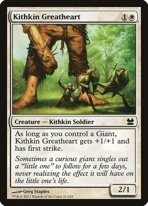 Kithkin Greatheart [Foil]