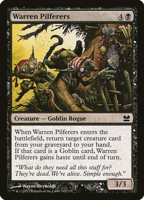 Warren Pilferers [Foil]