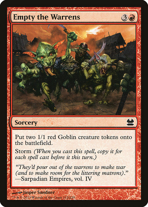 Empty the Warrens [Foil]
