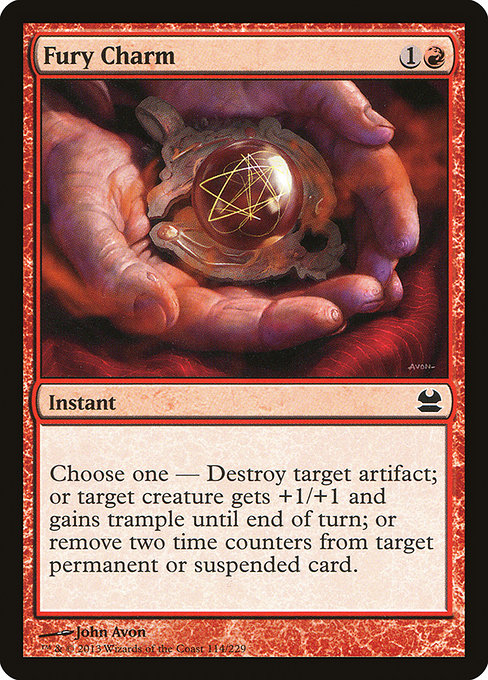 Fury Charm [Foil]