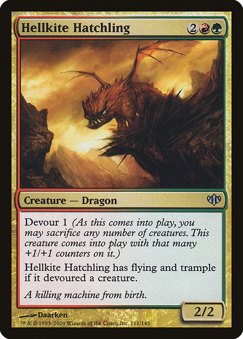 Hellkite Hatchling [Foil]