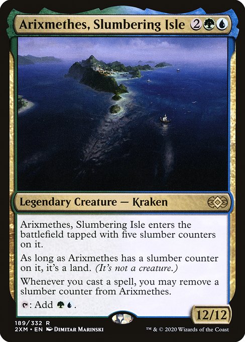 Arixmethes, Slumbering Isle [Foil]