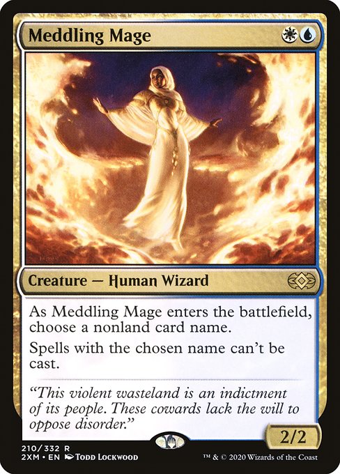 Meddling Mage [Foil]