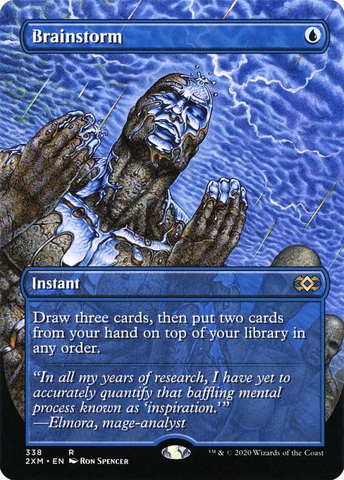 Brainstorm [Borderless Foil]