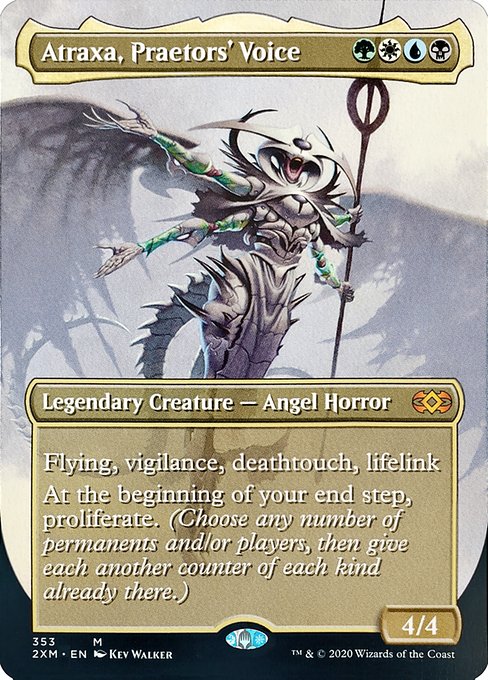 Atraxa, Praetors' Voice [Borderless Foil]
