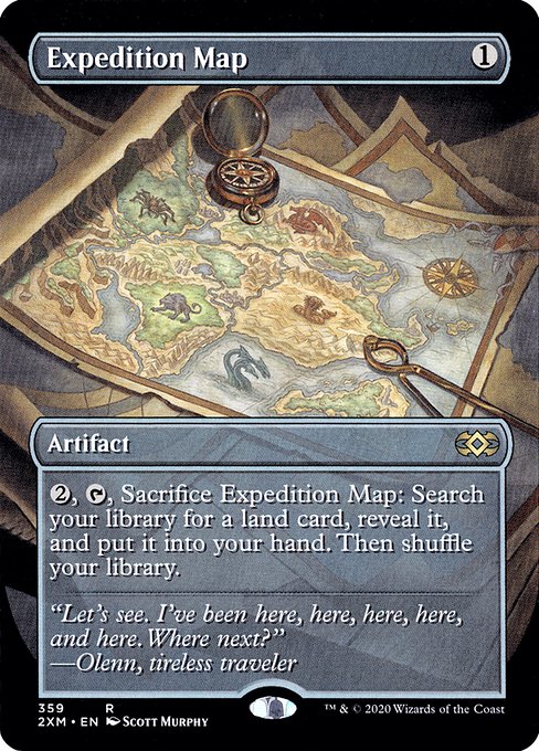 Expedition Map [Borderless Foil]