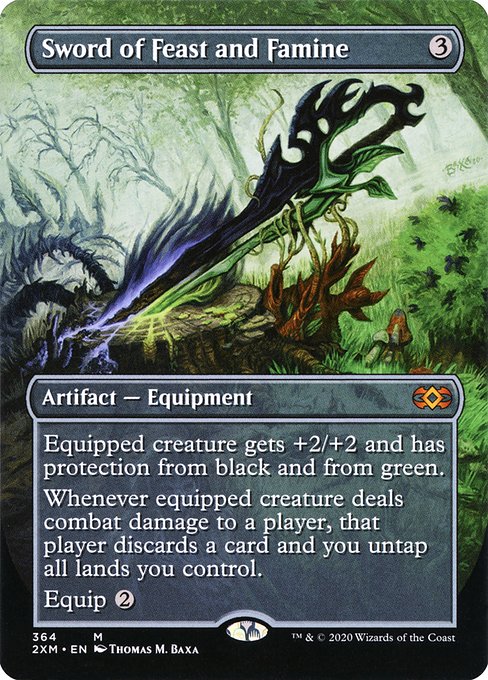 Sword of Feast and Famine [Borderless Foil]