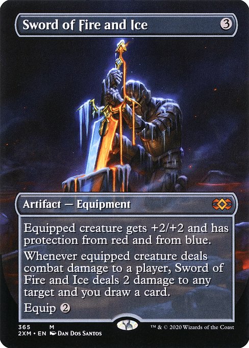 Sword of Fire and Ice [Borderless Foil]