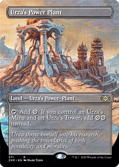 Urza's Power Plant [Borderless Foil]