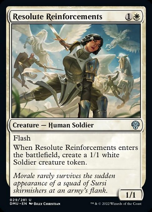 Resolute Reinforcements [Foil]