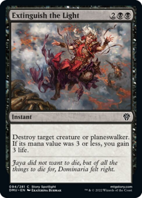 Extinguish the Light [Foil]