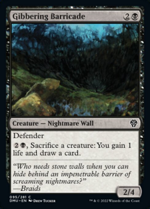 Gibbering Barricade [Foil]