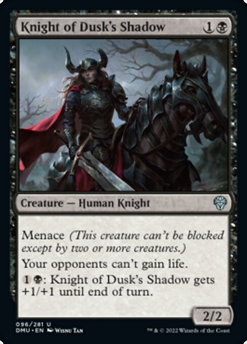 Knight of Dusk's Shadow [Foil]