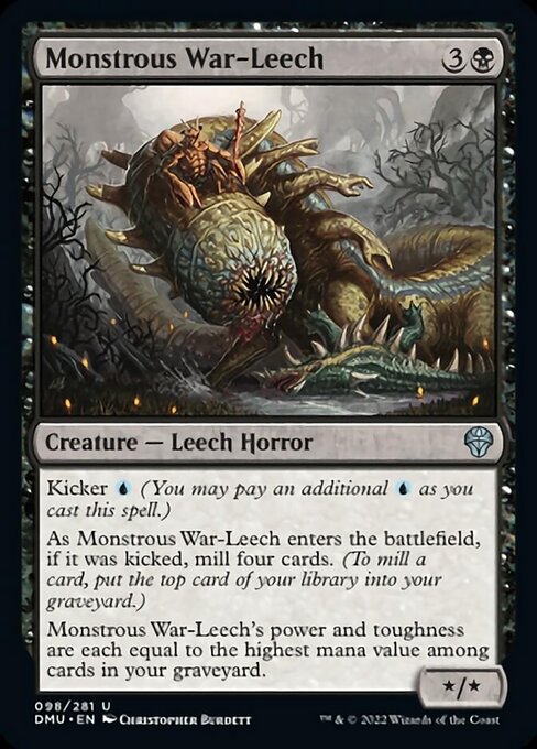 Monstrous War-Leech [Foil]