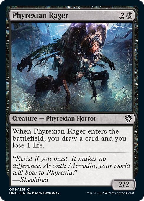 Phyrexian Rager [Foil]