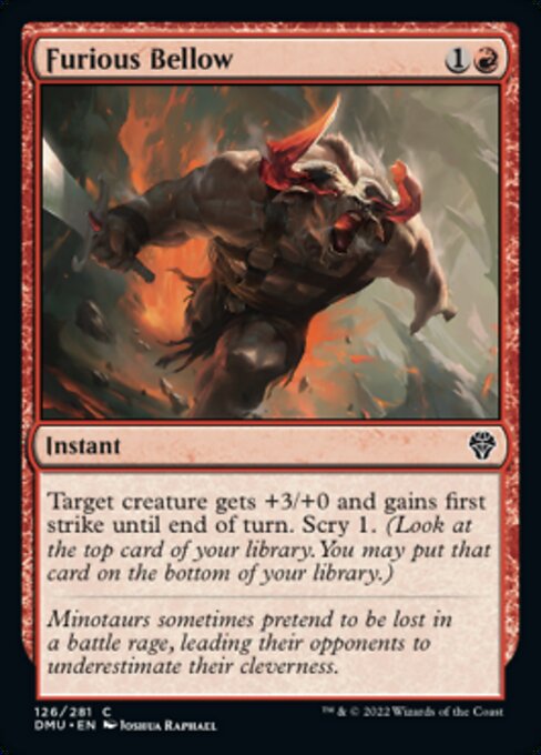 Furious Bellow [Foil]