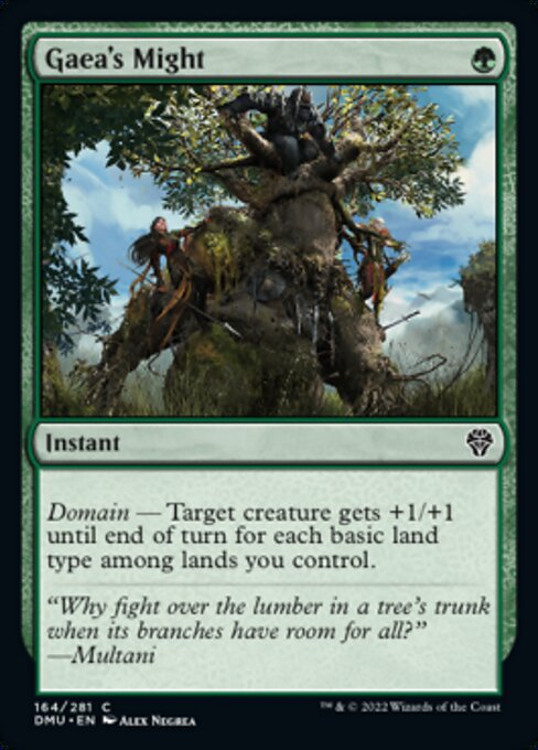 Gaea's Might [Foil]