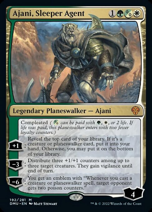 Ajani, Sleeper Agent [Foil]