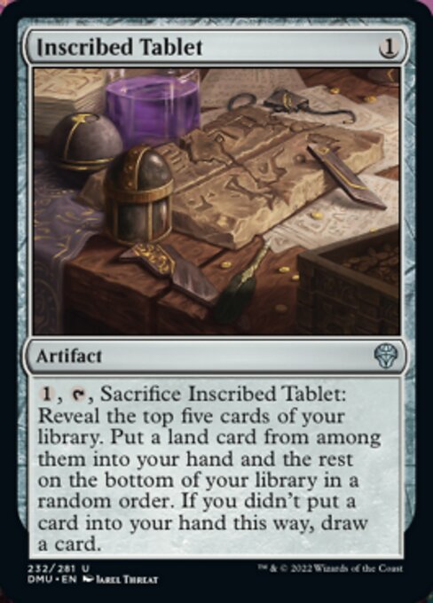 Inscribed Tablet [Foil]