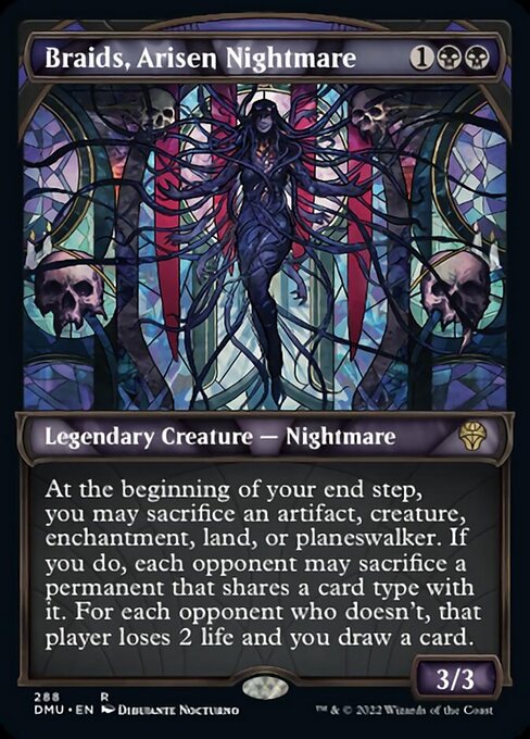 Braids, Arisen Nightmare [Showcase Foil]