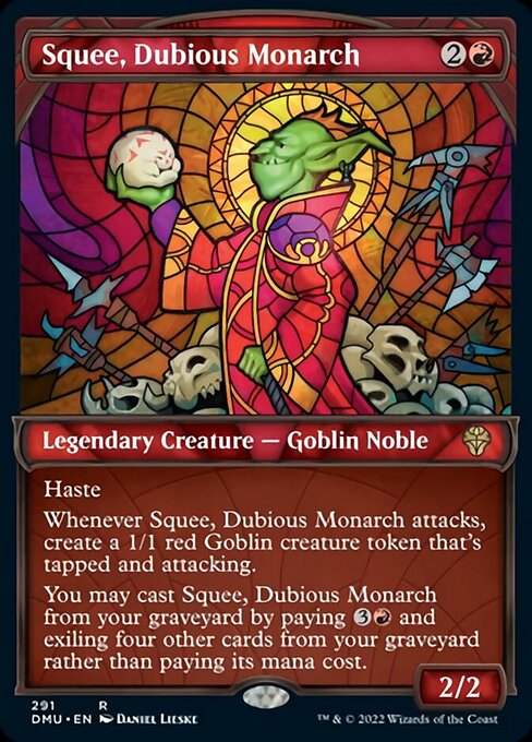 Squee, Dubious Monarch [Showcase Foil]