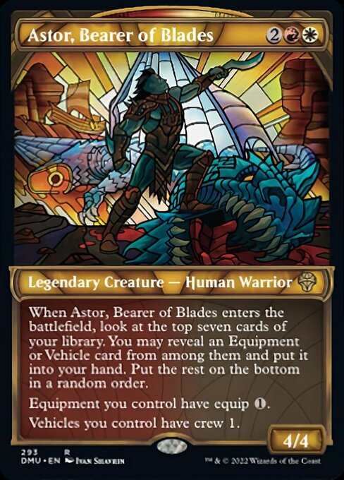 Astor, Bearer of Blades [Showcase Foil]