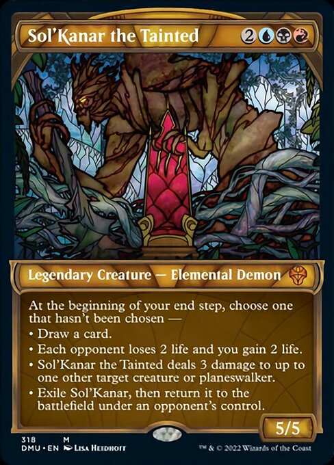 Sol'Kanar the Tainted [Showcase Foil]
