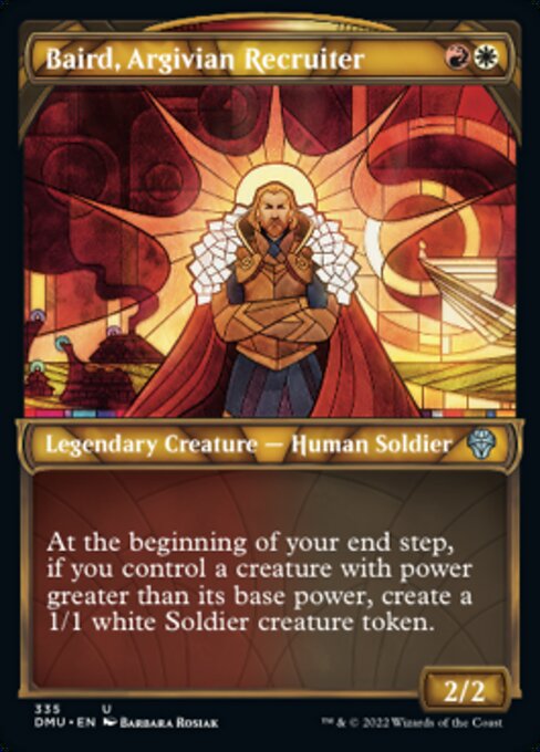 Baird, Argivian Recruiter [Showcase Foil]